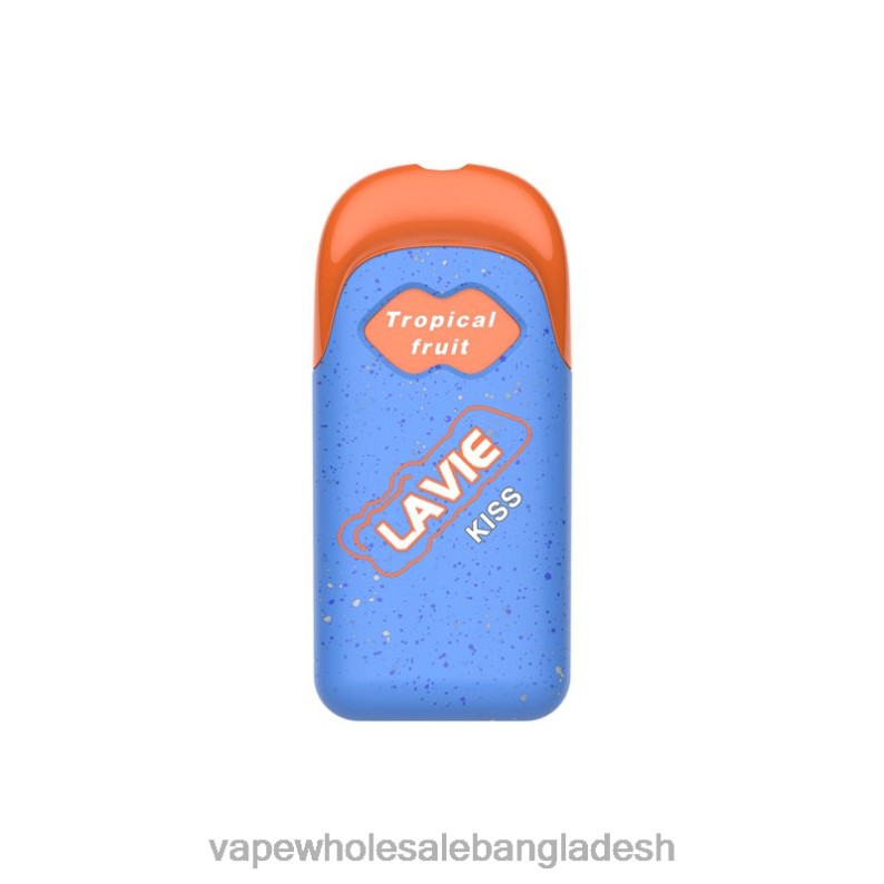 Vape Price In Dhaka - LAVIE KISS 8000 পাফ 64RHX114 গ্রীষ্মমন্ডলীয় ফল