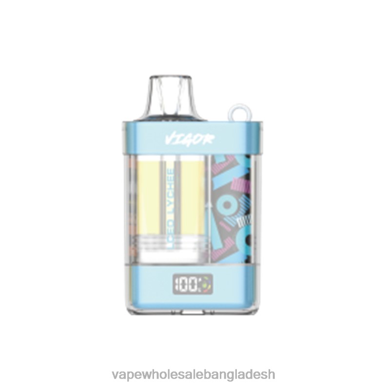 Vape Price In Dhaka - LAVIE VIGOR 15000 পাফ 64RHX4 আইসড লিচু