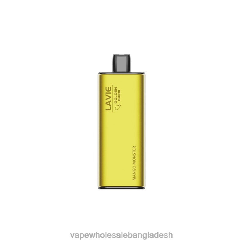 Vape Wholesale Bangladesh - LAVIE GOLDEN BRICK 10000 puffs 64RHX61 আম দৈত্য