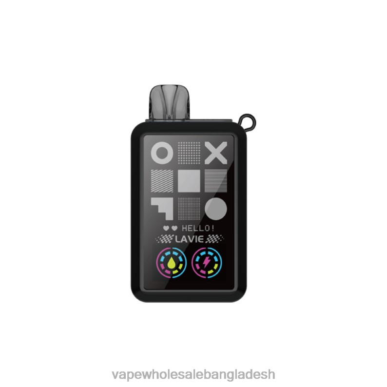Vape Wholesale Supplier - LAVIE Cyber 20000 পাফ 64RHX32 অ্যালো আঙ্গুর/ব্লুবেরি রাস্পবেরি বাবলগাম
