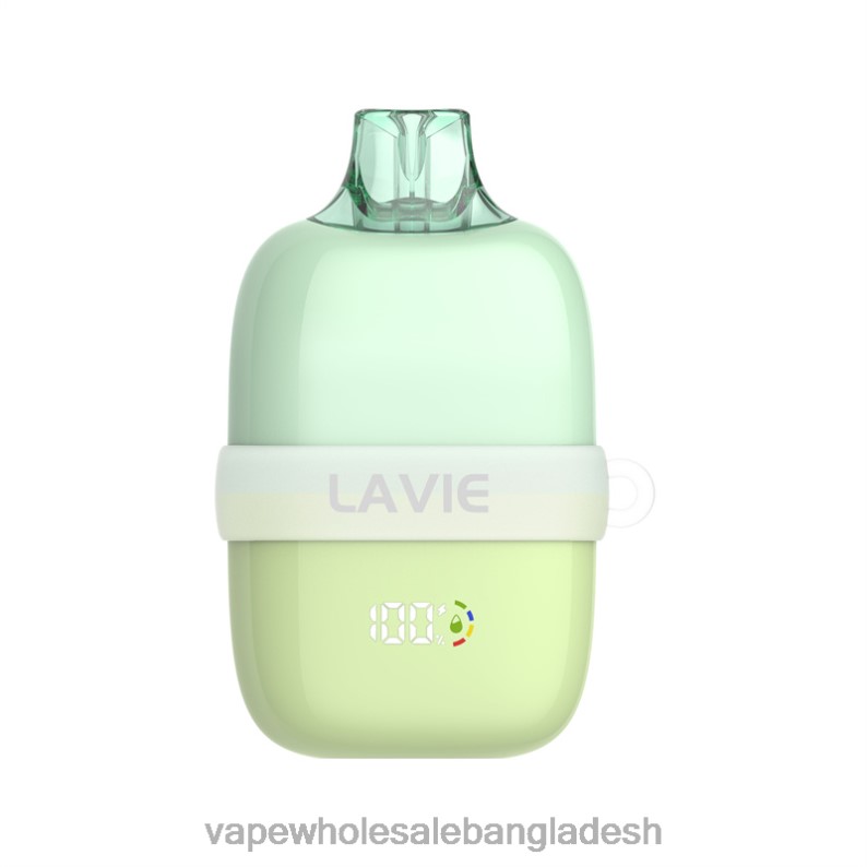 Vape Wholesale Supplier - LAVIE INSIDER 12000 পাফ 64RHX92 সবুজ আপেল বরফ
