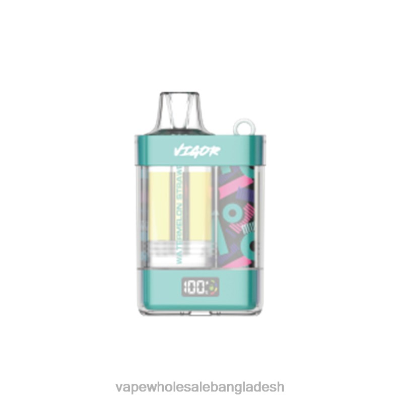 Vape Wholesale Supplier - LAVIE VIGOR 15000 পাফ 64RHX12 তরমুজ স্ট্রবেরি