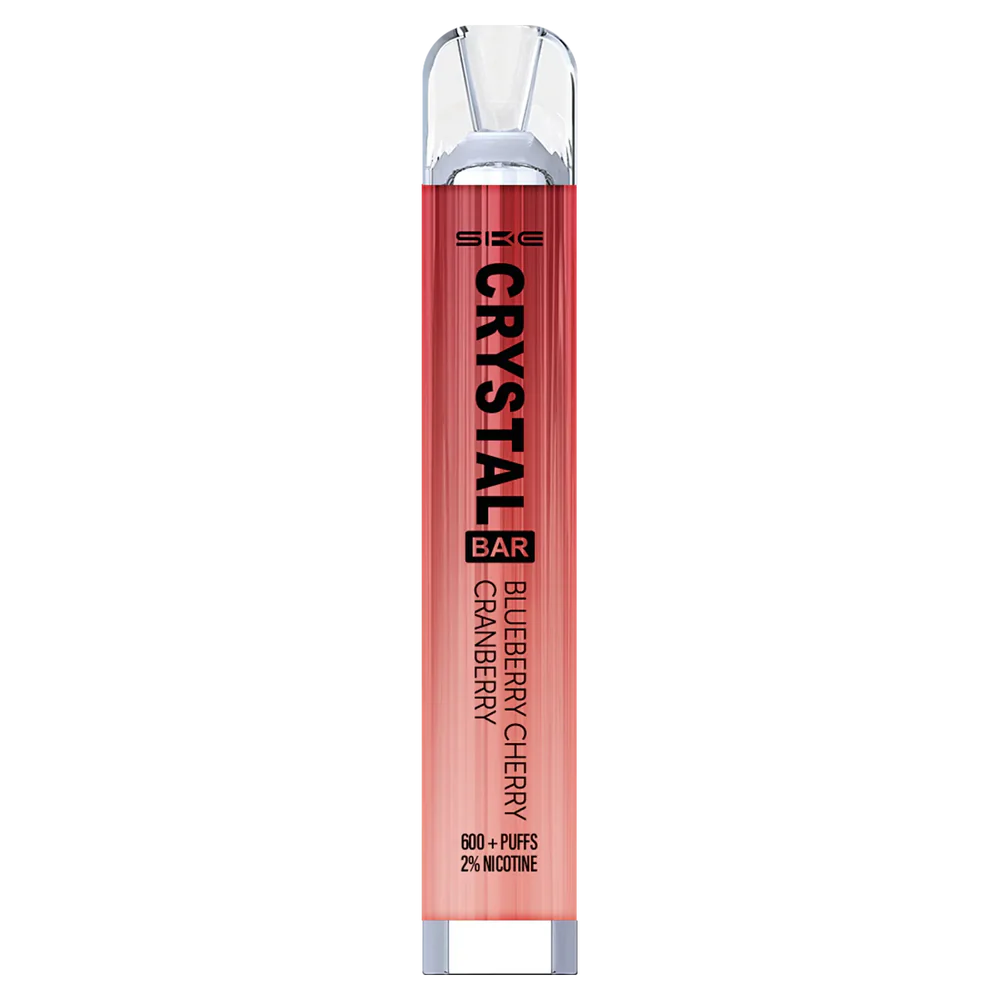 Vape Bangladesh - ব্লুবেরি চেরি ক্র্যানবেরি F6D8268 SKE Crystal Bar নিষ্পত্তিযোগ্য vape 600 puffs