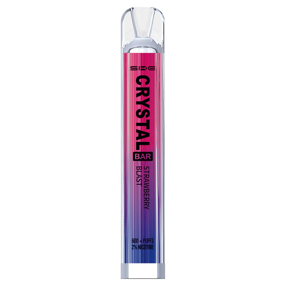 Vape Dhaka - স্ট্রবেরি বিস্ফোরণ F6D8263 SKE Crystal Bar নিষ্পত্তিযোগ্য vape 600 puffs