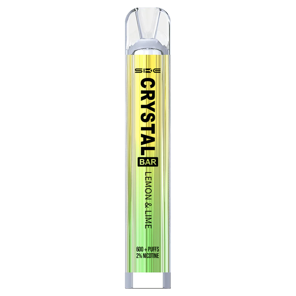 Vape Wholesale Supplier - লেবু লেবু F6D8262 SKE Crystal Bar নিষ্পত্তিযোগ্য vape 600 puffs