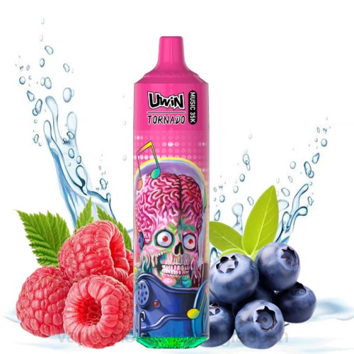 Vape Wholesale Bangladesh - UWIN CRYSTAL 35k নিষ্পত্তিযোগ্য vape ব্লুবেরি রাস্পবেরি 0P2L16