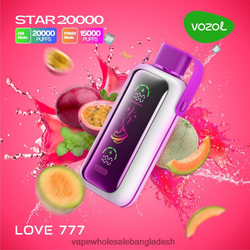 Vape Wholesale Supplier - VOZOL STAR 20000 06226V12 প্রেম 777